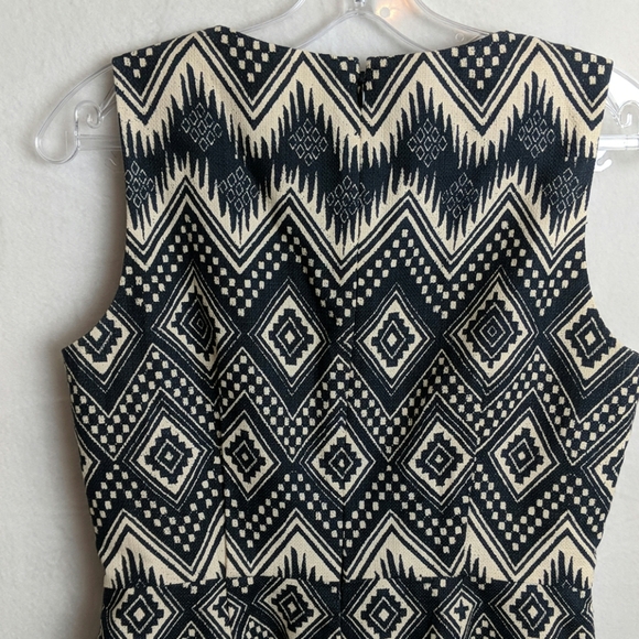 J.Crew size 6 black and white dress sleeve… - Picture 6 of 8